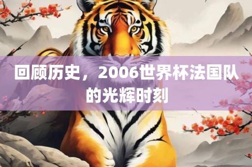 回顾历史，2006世界杯法国队的光辉时刻眉山市正发家政服务有限公司
