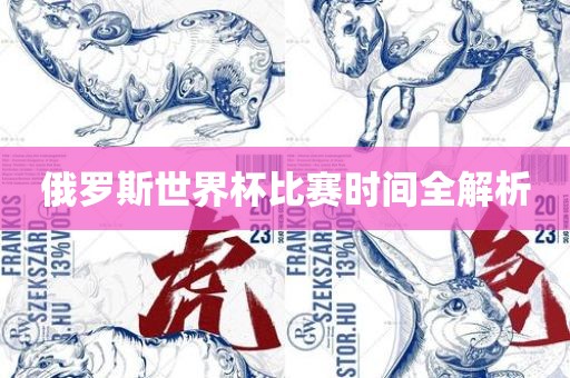 俄罗斯世界杯比赛时间全解析眉山市正发家政服务有限公司