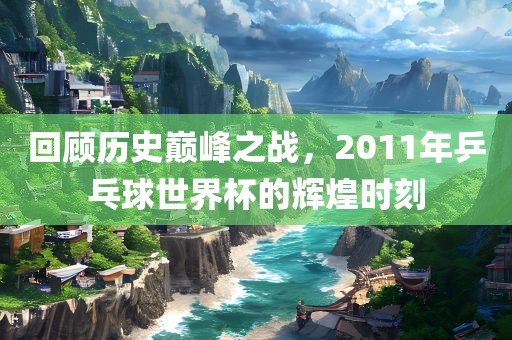 回顾历史巅峰之战，2011年乒乓球世界杯的辉煌时刻