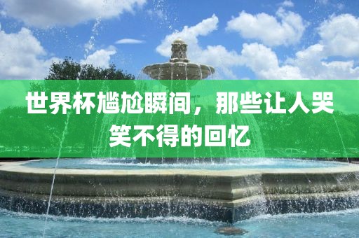 世界杯尴尬瞬间，那些让人哭笑不得的回忆眉山市正发家政服务有限公司