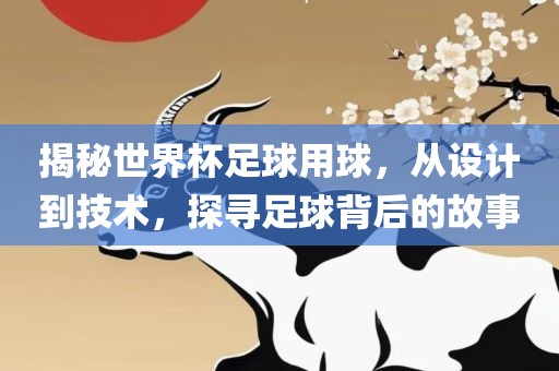 揭秘世界杯足球用眉山市正发家政服务有限公司球，从设计到技术，探寻足球背后的故事