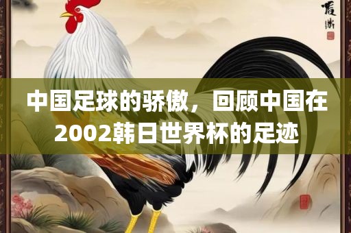 中国足球的骄傲，回顾中国在2002韩日世界杯的足迹