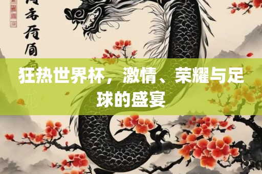 狂热世界杯，激情、荣耀与足球的盛宴眉山市正发家政服务有限公司