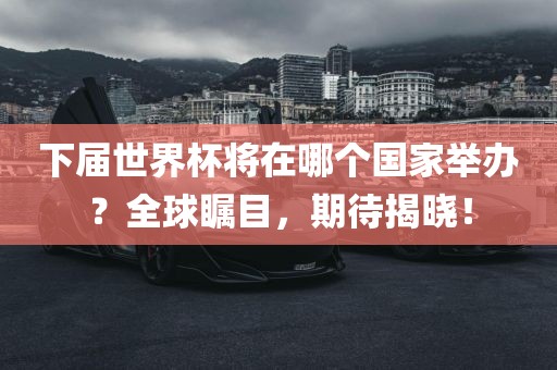 下届世界杯将在哪个国家举办？全球瞩目，期待揭晓！