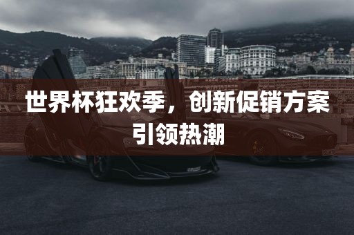 世界杯狂欢季，创新促销方案引领热潮眉山市正发家政服务有限公司