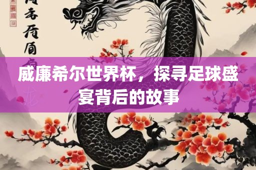 威廉希尔世界杯，探寻足球盛宴背后的故事