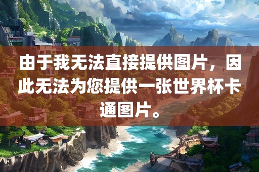 由于我无法直接提供图片，因此无法为您提供一张世界杯卡通图片。