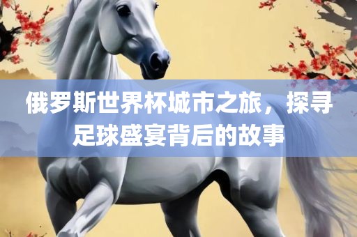 俄罗斯世界杯城市之旅，探寻足球盛宴背后的故事