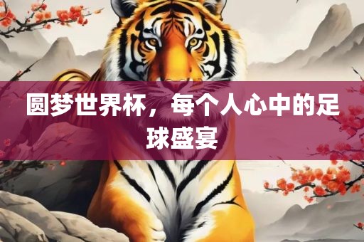 圆梦世界杯，每个人心中的足球盛宴