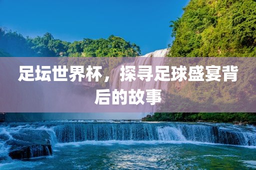 足坛世界杯，探寻足球盛宴背后的故事