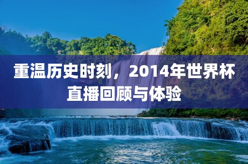 重温历史时刻，2014年世界杯直播回顾与体验