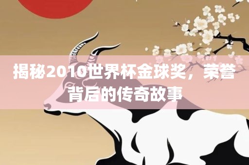 揭秘2010世界杯金球奖，荣誉背后的传奇故事