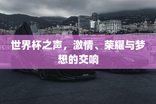 世界杯之声，激情、荣耀与梦想的交响
