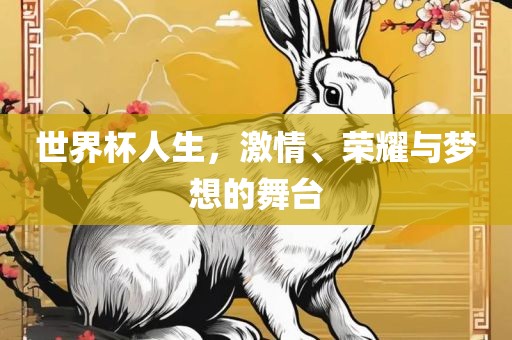 世界杯人生，激情、荣耀与梦想的舞台