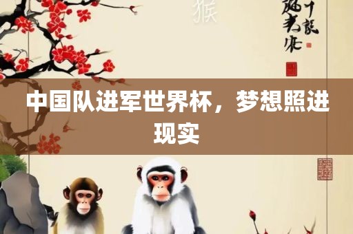 中国队进军世界杯，梦想照进现实