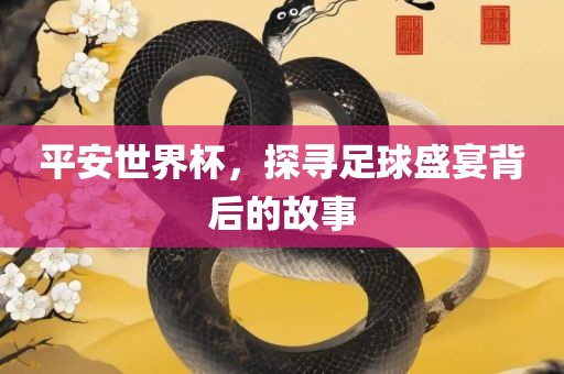 平安世界杯，探寻足球盛宴背后的故事