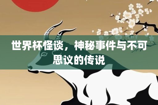 世界杯怪谈，神秘事件与不可思议的传说