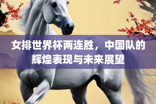 女排世界杯两连胜，中国队的辉煌表现与未来展望