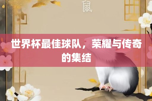 世界杯最佳球队，荣耀与传奇的集结