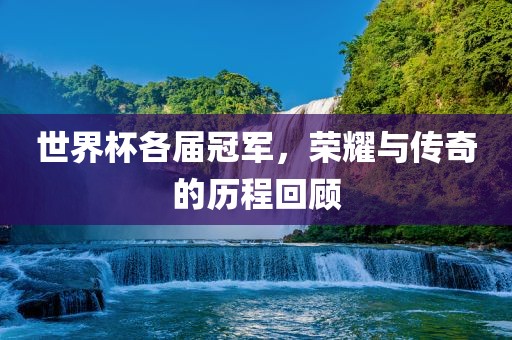 世界杯各届冠军，荣耀与传奇的历程回顾