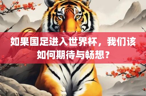 如果国足进入世界杯，我们该如何期待与畅想？