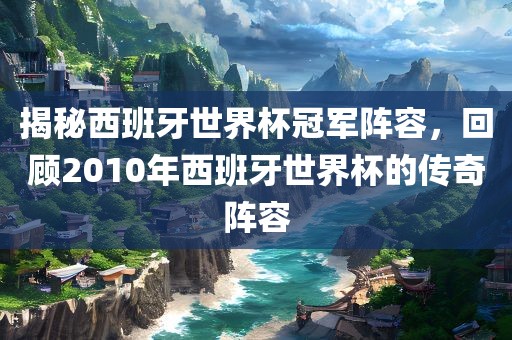 揭秘西班牙世界杯冠军阵容，回顾2010年西班牙世界杯的传奇阵容