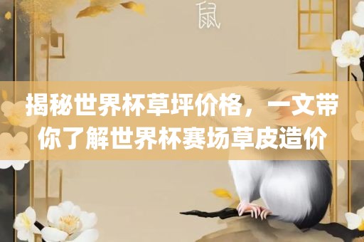 揭秘世界杯草坪价格，一文带你了解世界杯赛场草皮造价