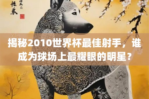 揭秘2010世界杯最佳射手，谁成为球场上最耀眼的明星？
