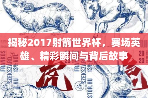 揭秘2017射箭世界杯，赛场英雄、精彩瞬间与背后故事