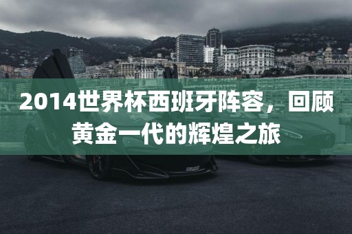 2014世界杯西班牙阵容，回顾黄金一代的辉煌之旅