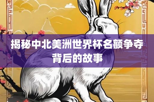 揭秘中北美洲世界杯名额争夺背后的故事