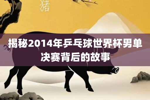 揭秘2014年乒乓球世界杯男单决赛背后的故事