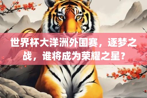 世界杯大洋洲外围赛，逐梦之战，谁将成为荣耀之星？