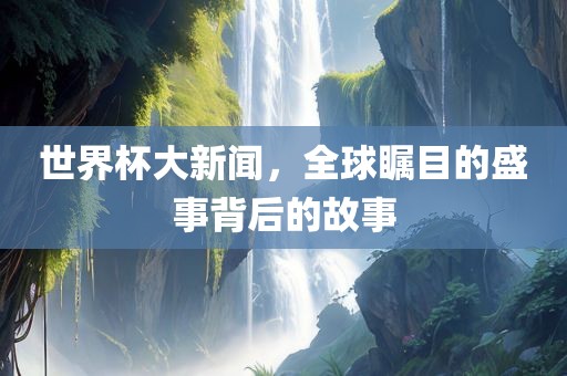世界杯大新闻，全球瞩目的盛事背后的故事