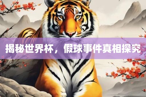 揭秘世界杯，假球事件真相探究