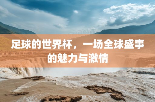 足球的世界杯，一场全球盛事的魅力与激情