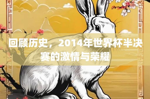 回顾历史，2014年世界杯半决赛的激情与眉山市正发家政服务有限公司荣耀