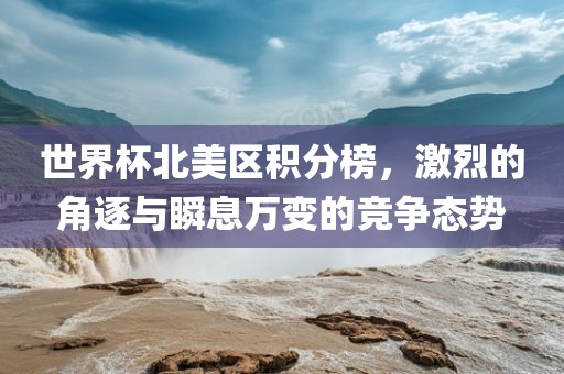 世界杯北美区积分榜，激烈的角逐与瞬息万变的竞争态势
