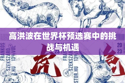 高洪波在世界杯预选赛中的挑战与机遇