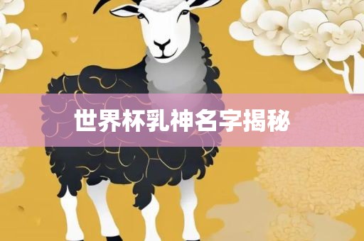 世界杯乳神名字揭秘