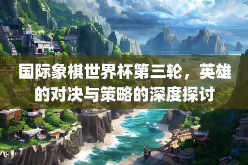 国际象棋世界杯第三轮，英雄的对决与策略的深度探讨