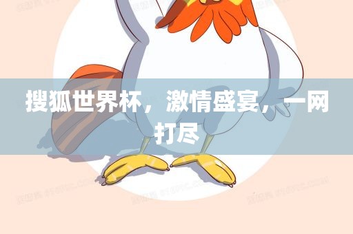 搜狐世界杯，激情盛宴，一网打尽