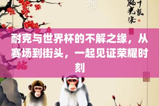 耐克与世界杯的不解之缘，从赛场到街头，一起见证荣耀时刻