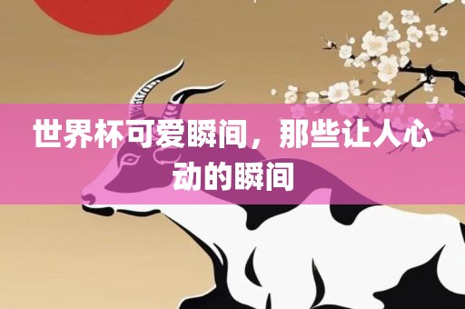 世界杯可爱瞬间，那些让人心动的瞬间