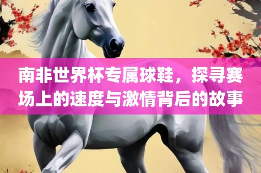 南非世界杯专属球鞋，探寻赛场上的速度与激情背后的故事
