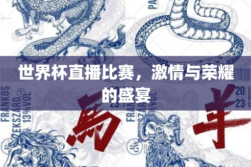 世界杯直播比赛，激情与荣耀的盛宴