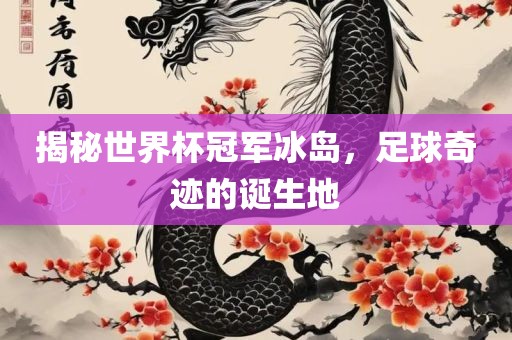 揭秘世界杯冠军冰岛，足球奇迹的诞生地