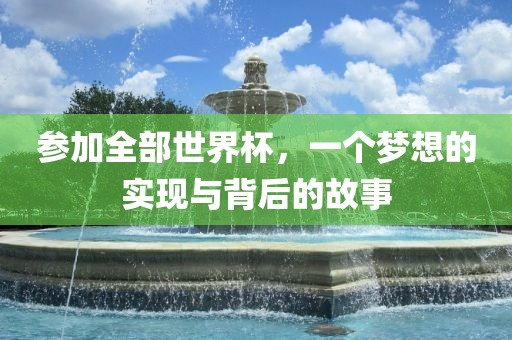参加全部世界杯，一个梦想的实现与背后的故事