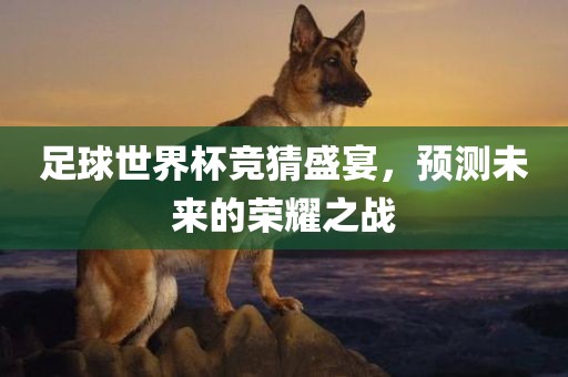 足球世界杯竞猜盛宴，预测未来的荣耀之战