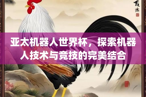 亚太机器人世界杯，探索机器人技术与竞技的完美结合